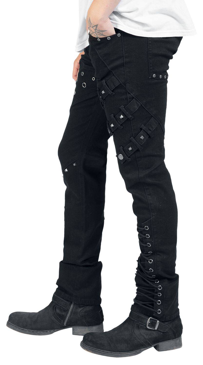 EMP Jeans Schwarz Von Gothicana By EMP