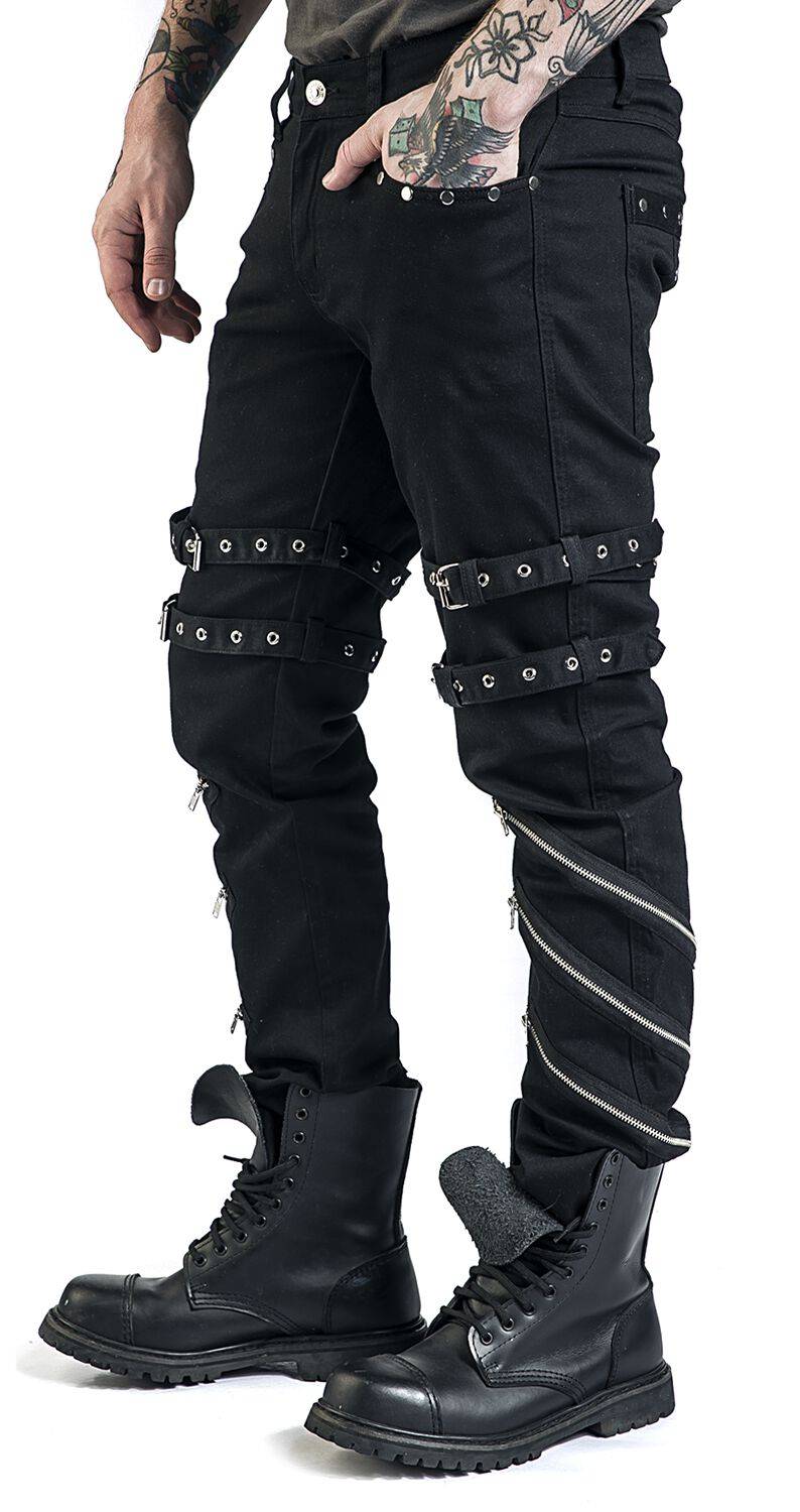 EMP Jeans Schwarz Von Gothicana By EMP
