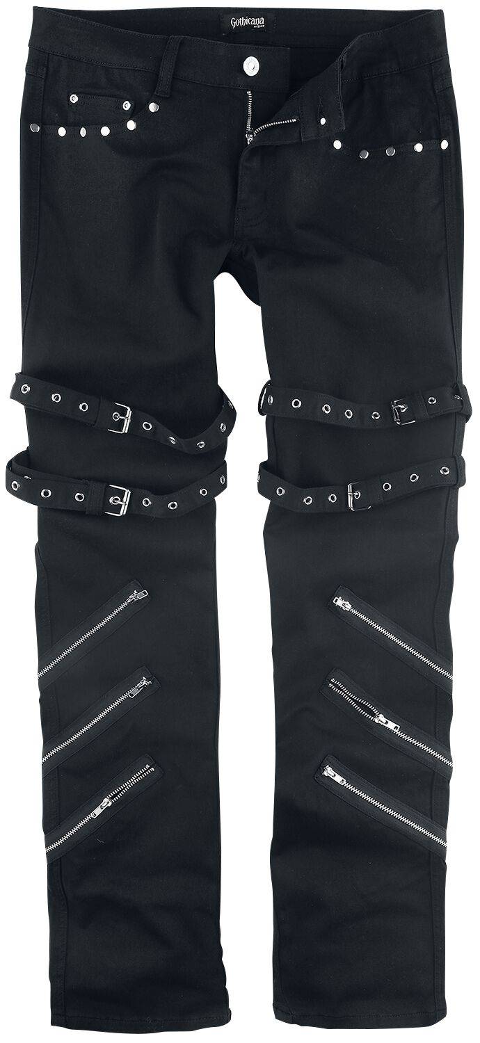 EMP Jeans schwarz von Gothicana by EMP