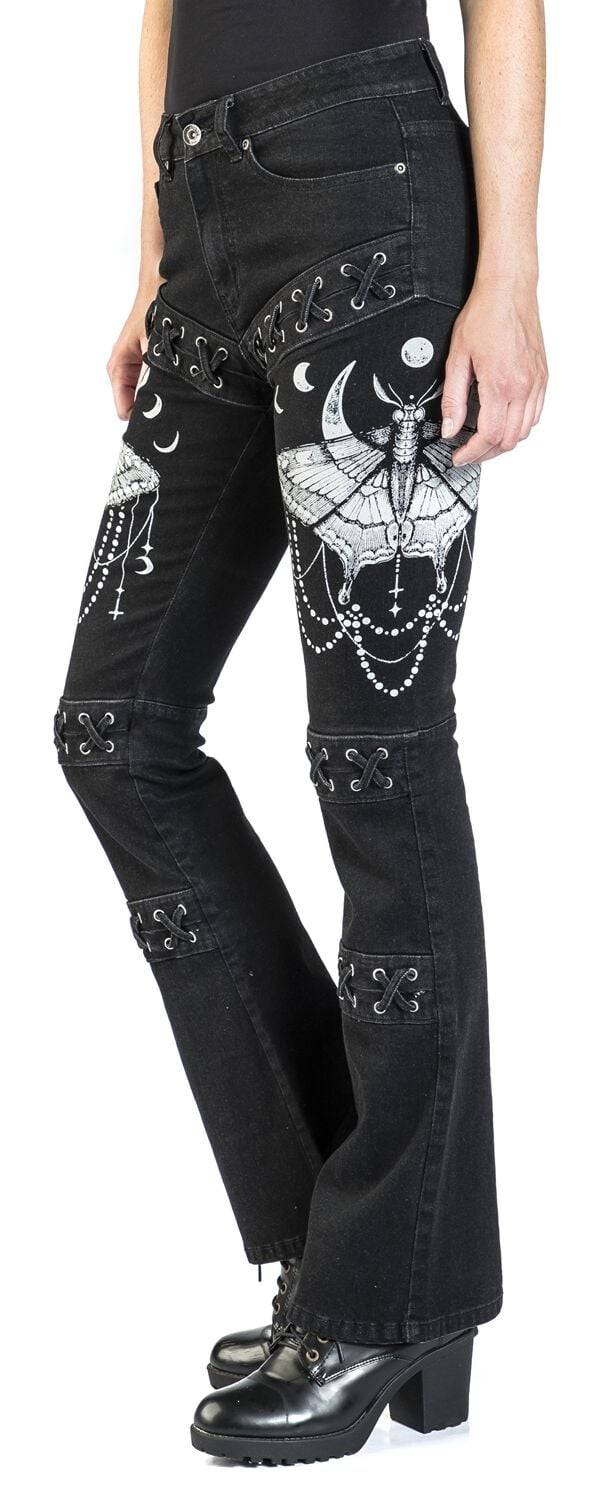 EMP Jeans Schwarz Von Gothicana By EMP