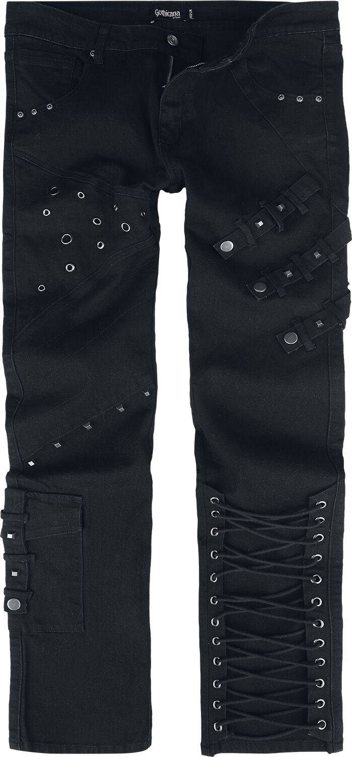 EMP Jeans schwarz von Gothicana by EMP