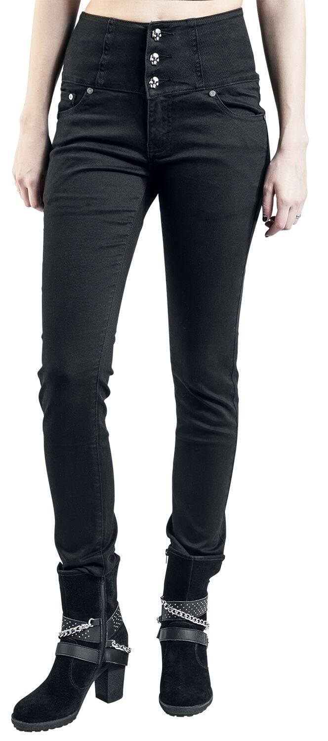 EMP Jeans Schwarz Von Rock Rebel By EMP