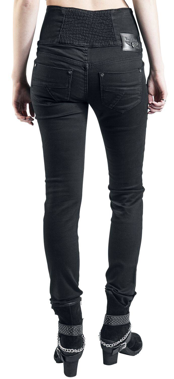 EMP Jeans Schwarz Von Rock Rebel By EMP