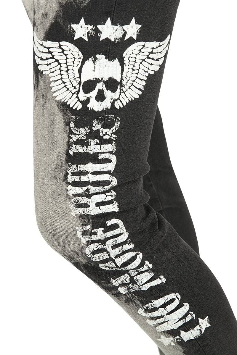 EMP Jeans Schwarz Von Rock Rebel By EMP