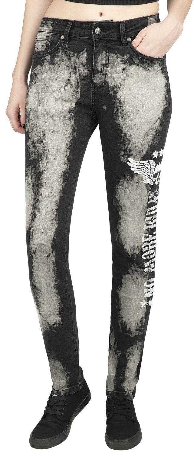 EMP Jeans Schwarz Von Rock Rebel By EMP