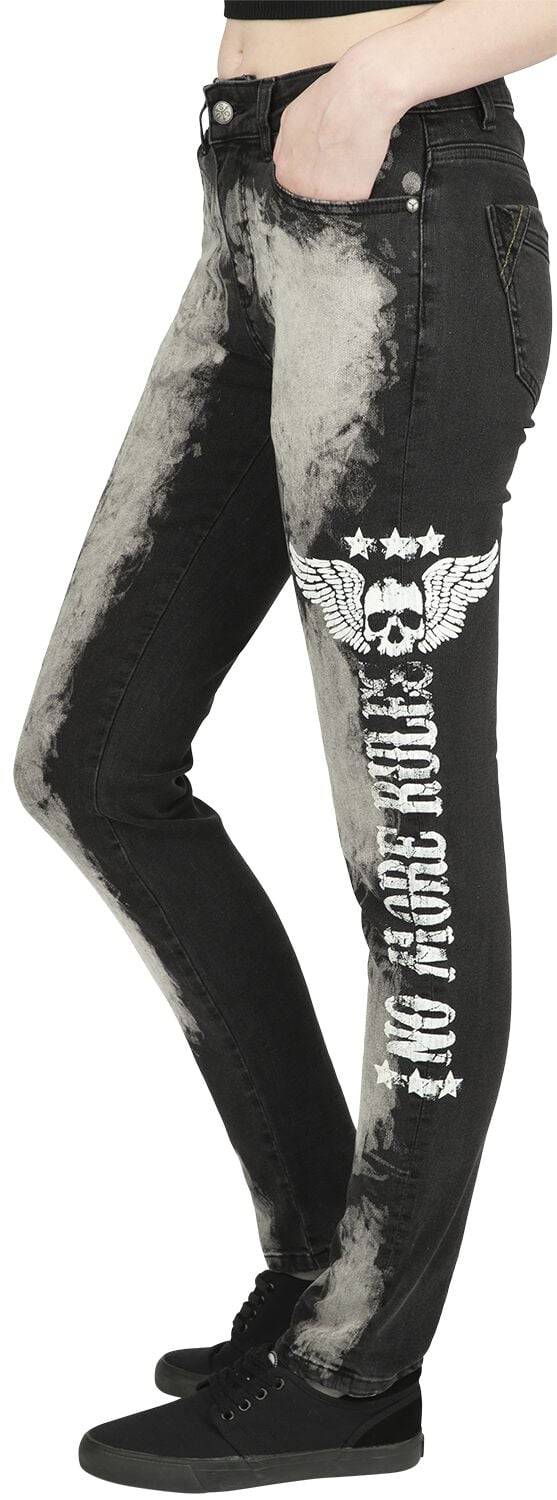 EMP Jeans Schwarz Von Rock Rebel By EMP