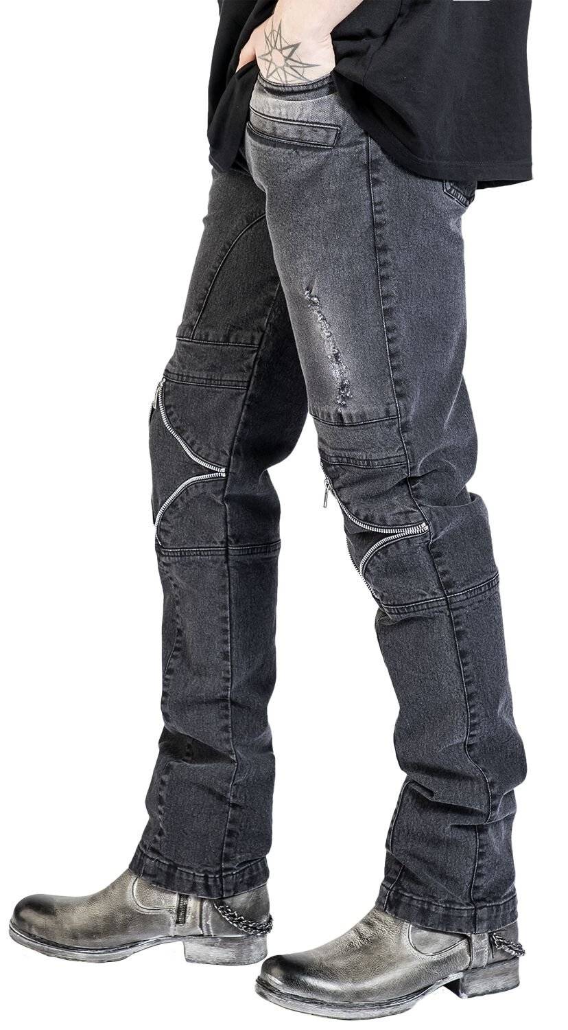 EMP Jeans Schwarz Von Rock Rebel By EMP
