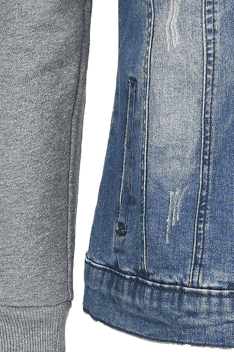 EMP Jeansjacke Blau/grau Von RED By EMP