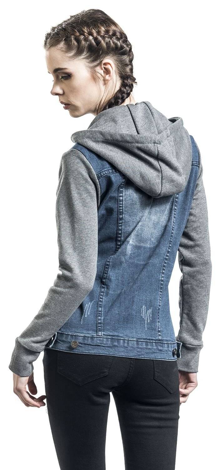 EMP Jeansjacke Blau/grau Von RED By EMP