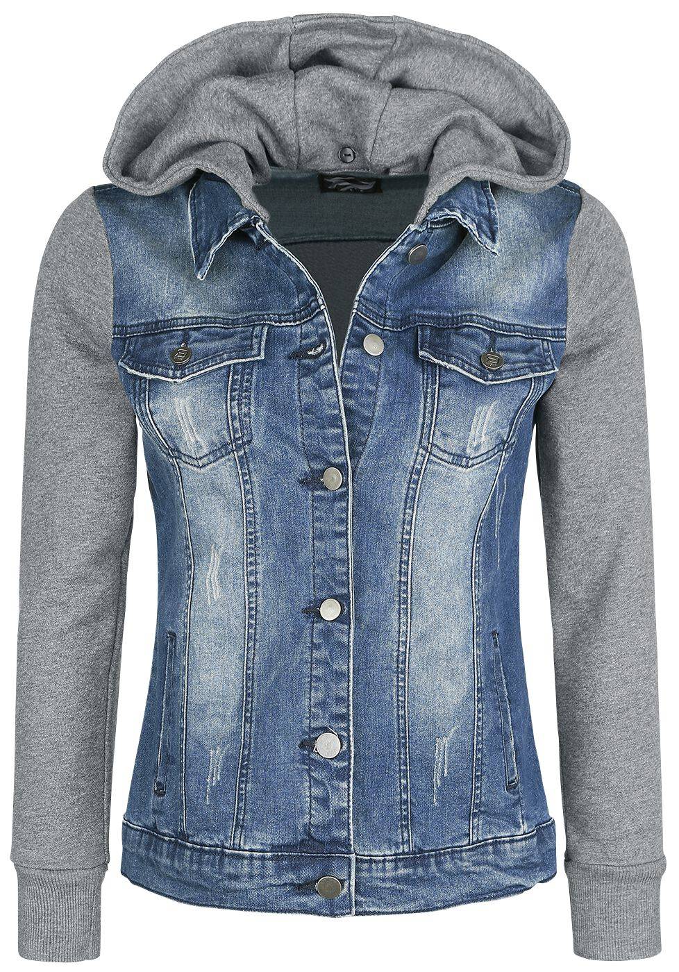 EMP Jeansjacke blau/grau von RED by EMP