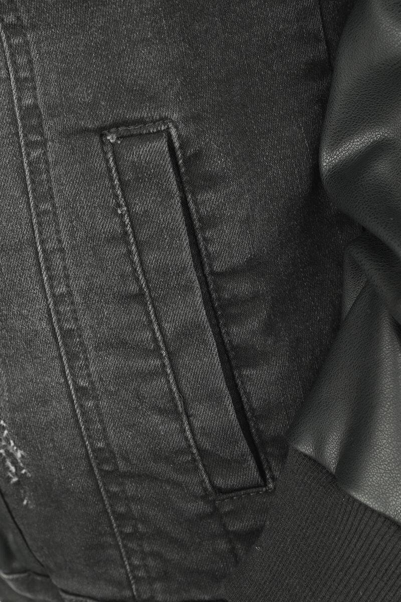 EMP Jeansjacke Schwarz Von Black Premium By EMP