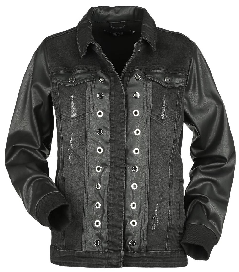 EMP Jeansjacke schwarz von Black Premium by EMP