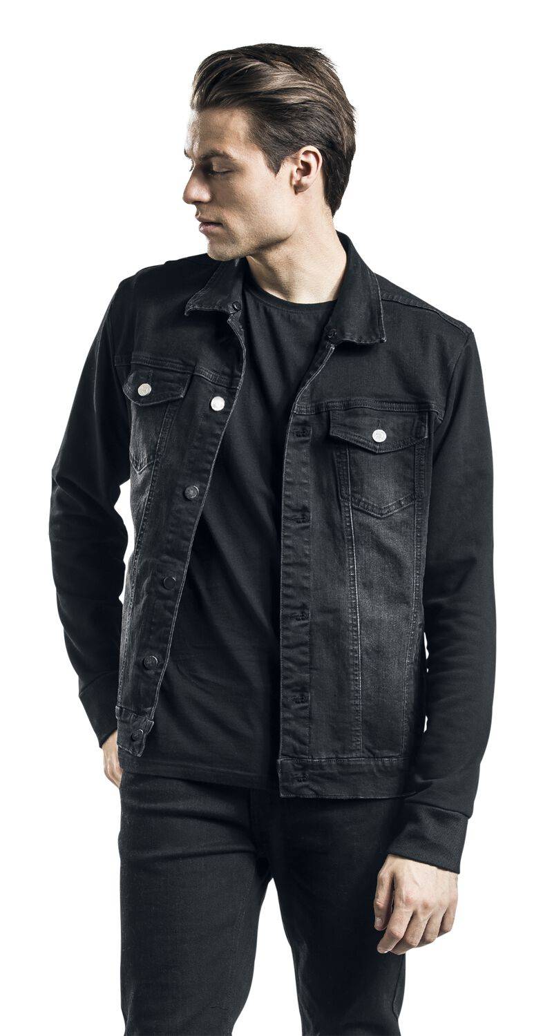 EMP Jeansjacke Schwarz Von RED By EMP