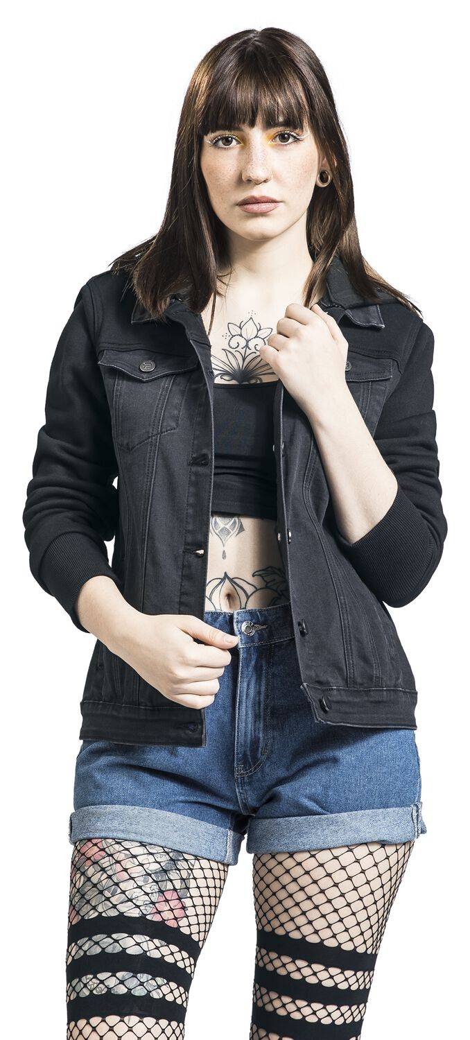 EMP Jeansjacke Schwarz Von RED By EMP