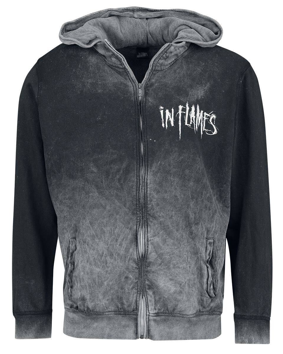 EMP "Jester Head" Kapuzenjacke grau von In Flames