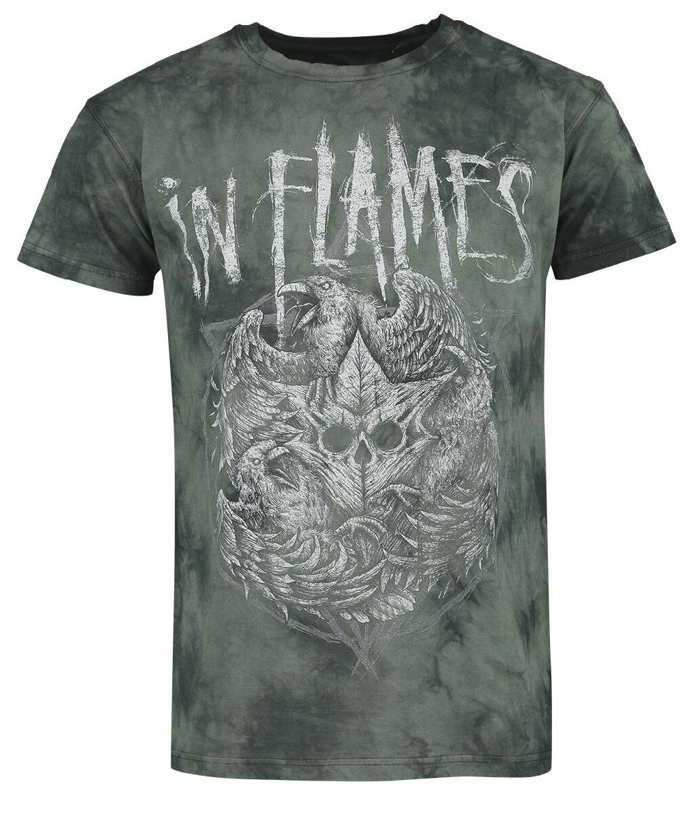 EMP "Jester Head" T-Shirt grün von In Flames