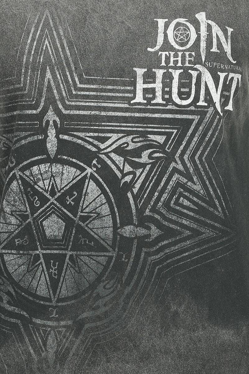 EMP "Join The Hunt" T-Shirt Grau Von Supernatural