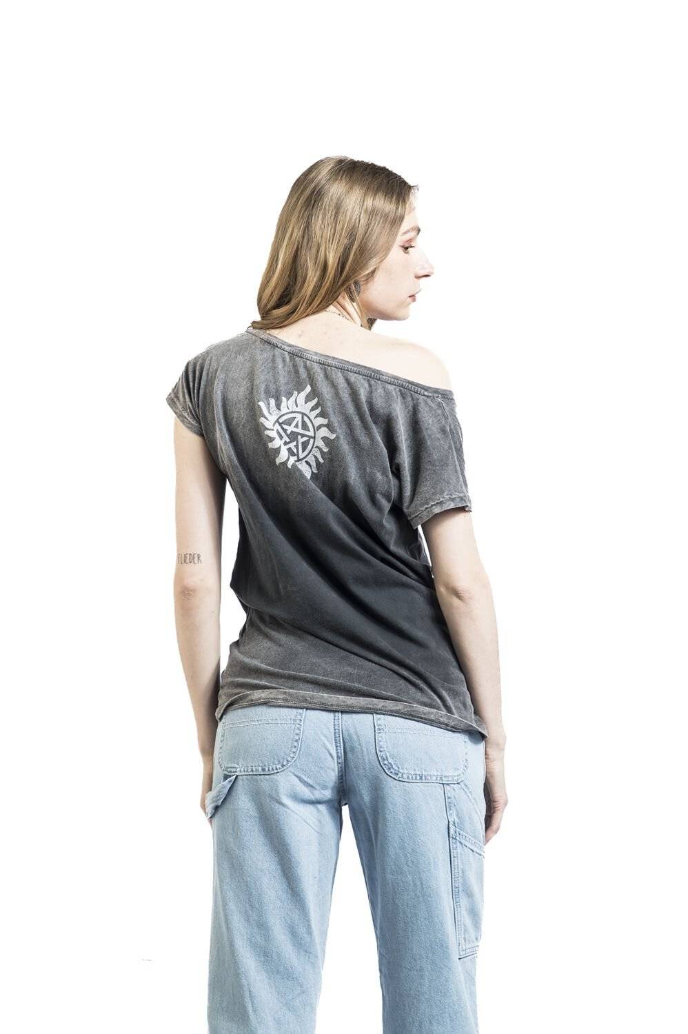 EMP "Join The Hunt" T-Shirt Grau Von Supernatural