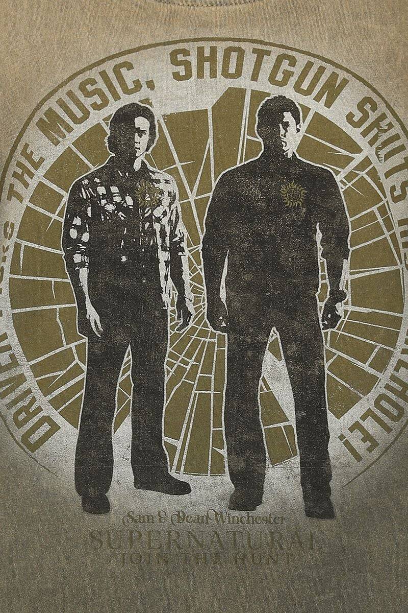 EMP "Join The Hunt" Top Grün Von Supernatural