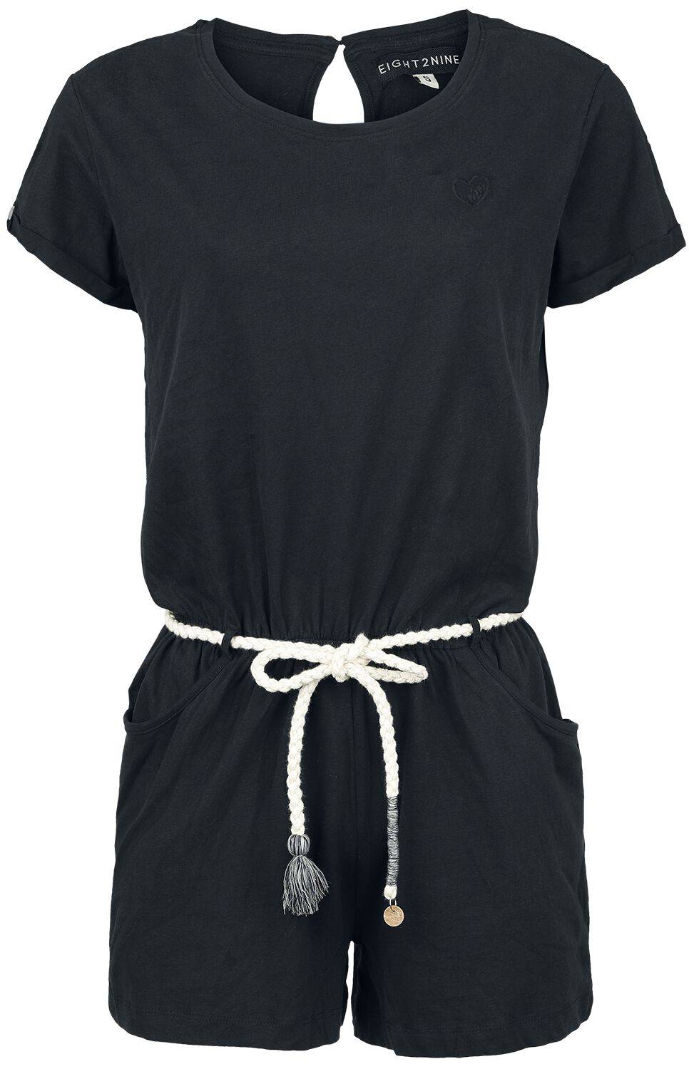 EMP "Jumpsuit" Jumpsuit schwarz von Eight2Nine