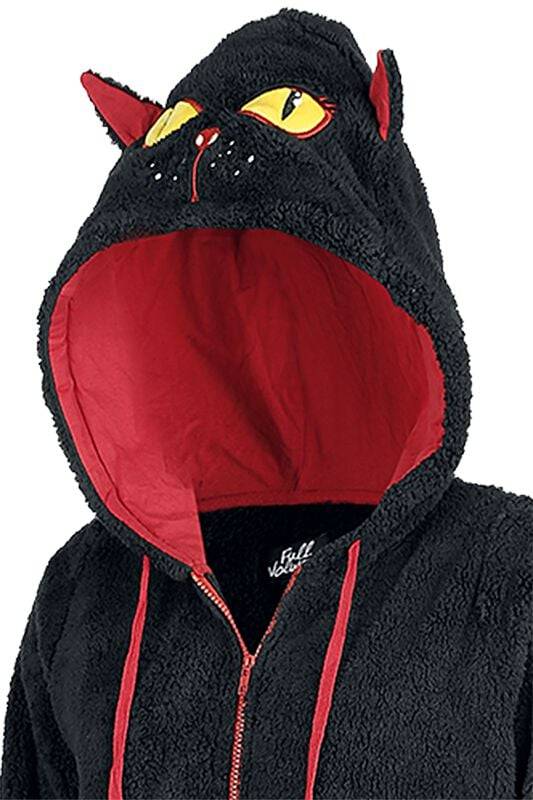 EMP Jumpsuit Schwarz Von Full Volume By EMP