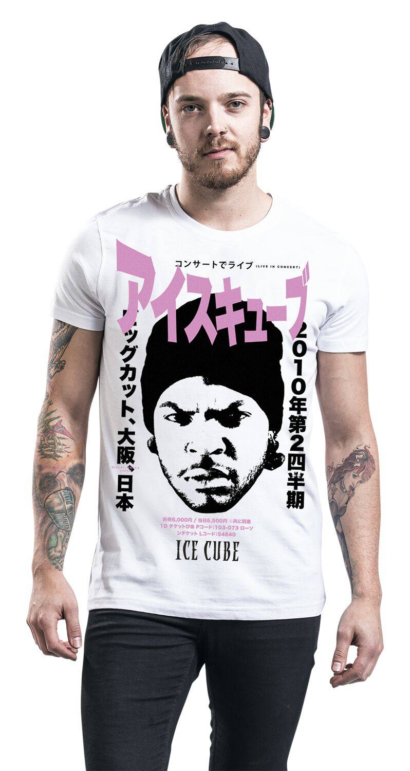 EMP "Kanji" T-Shirt Weiß Von Ice Cube