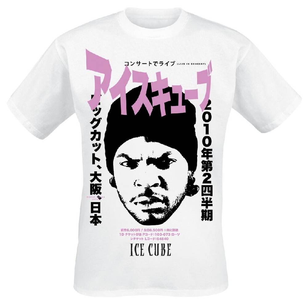 EMP "Kanji" T-Shirt weiß von Ice Cube