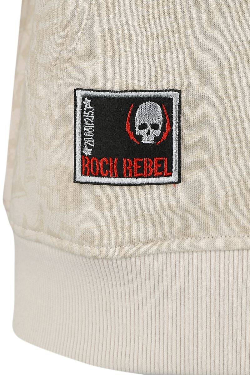 EMP Kapuzenjacke Beige Von Rock Rebel By EMP
