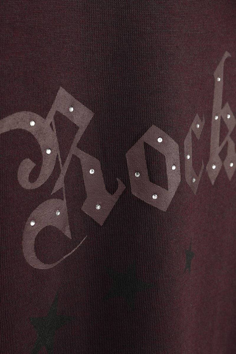 EMP Kapuzenjacke Bordeaux Von Rock Rebel By EMP