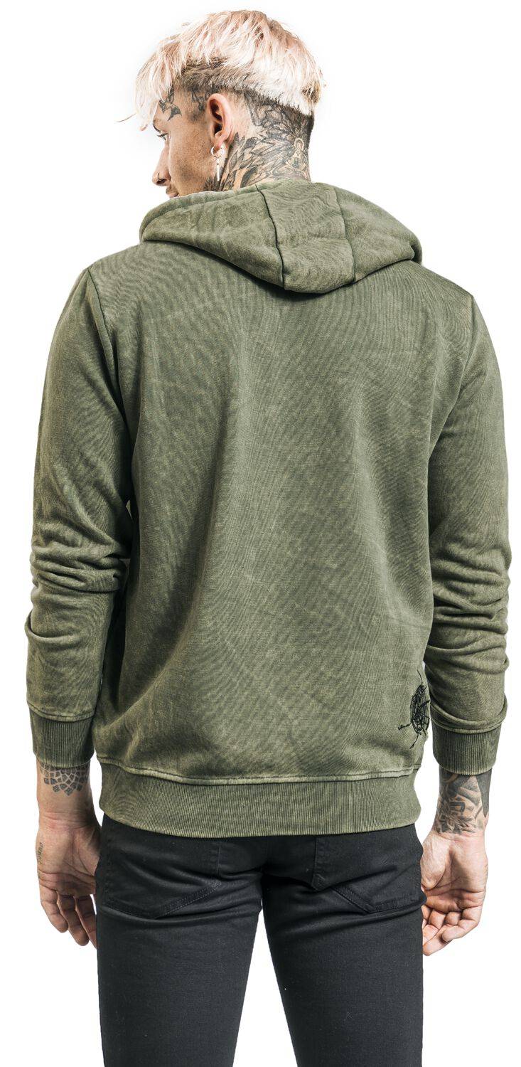EMP Kapuzenjacke Grün Von Black Premium By EMP
