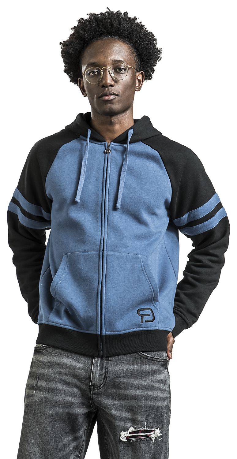 EMP Kapuzenjacke Schwarz/navy Von RED By EMP