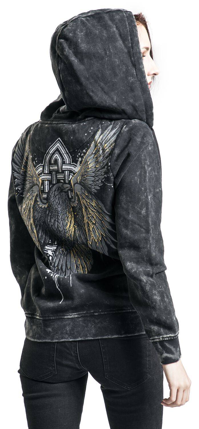 EMP Kapuzenjacke Schwarz Von Black Premium By EMP