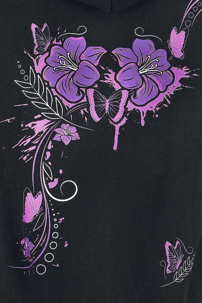 EMP Kapuzenjacke Schwarz Von Full Volume By EMP