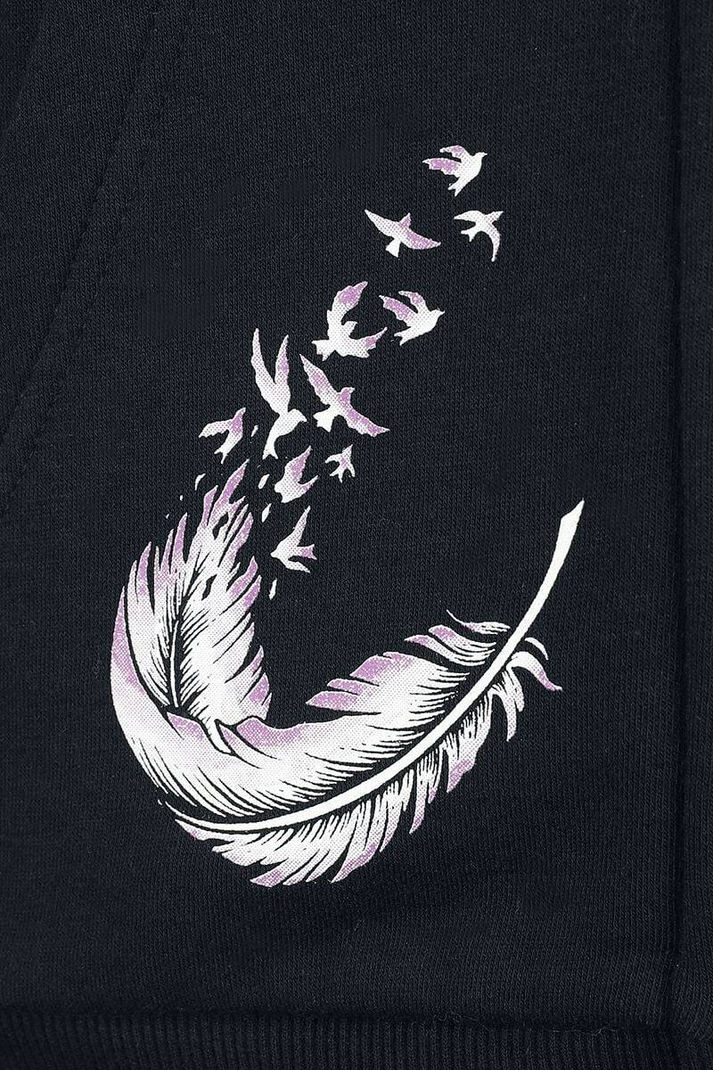 EMP Kapuzenjacke Schwarz Von Full Volume By EMP