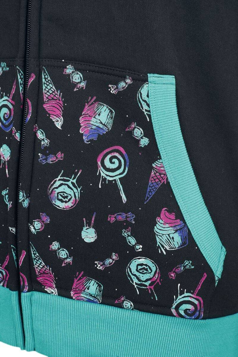 EMP Kapuzenjacke Schwarz Von Full Volume By EMP