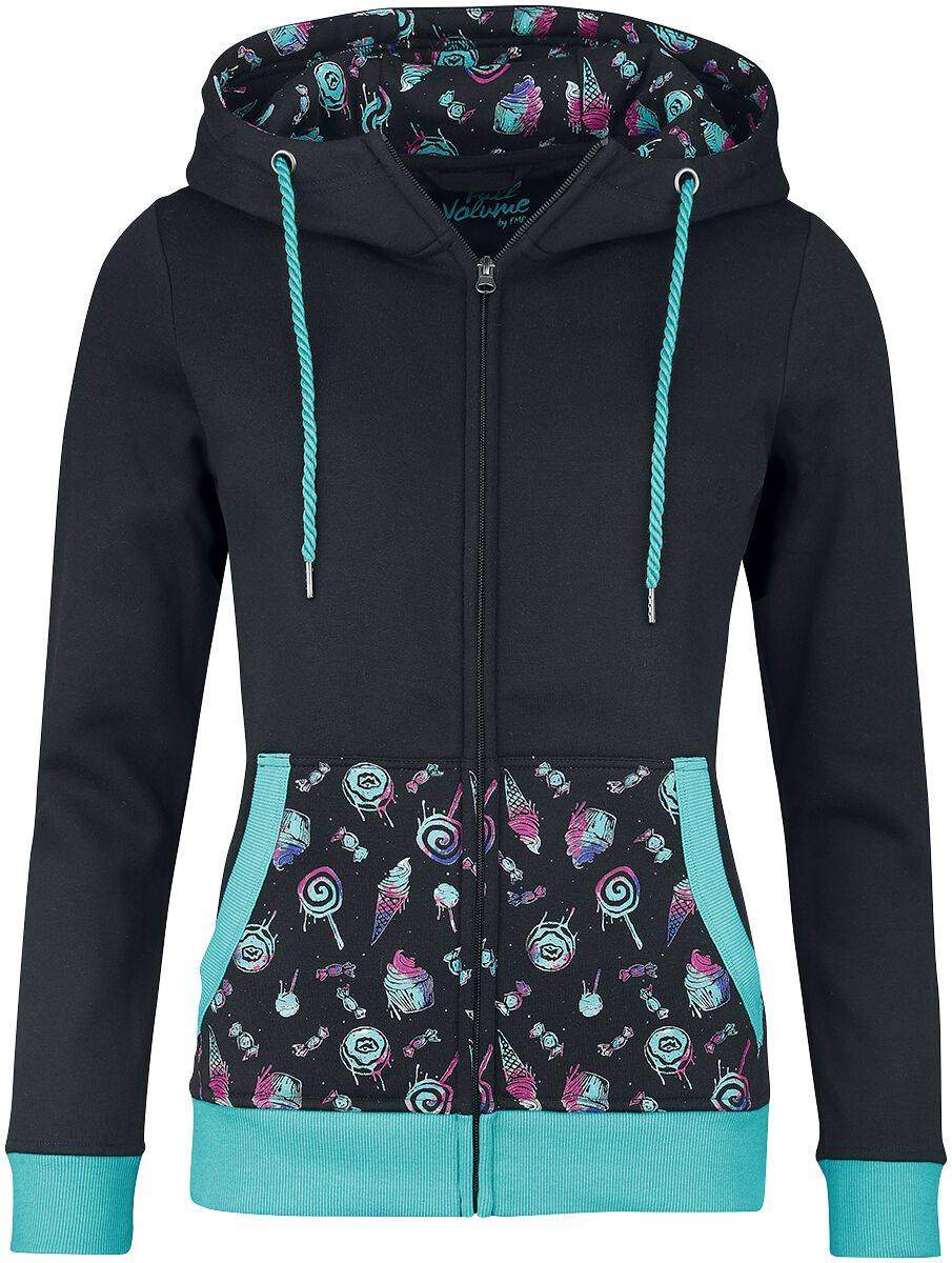 EMP Kapuzenjacke schwarz von Full Volume by EMP