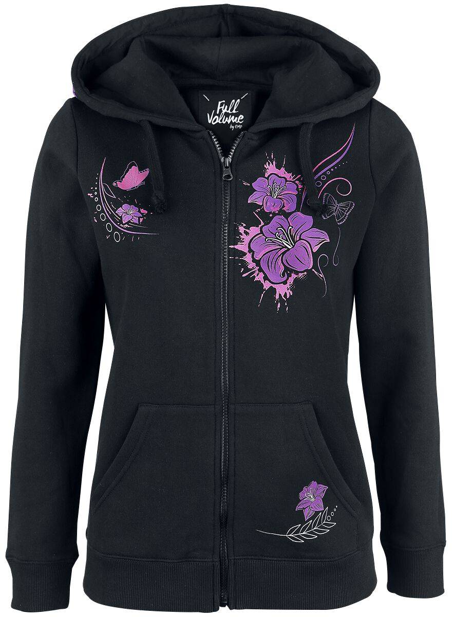 EMP Kapuzenjacke schwarz von Full Volume by EMP