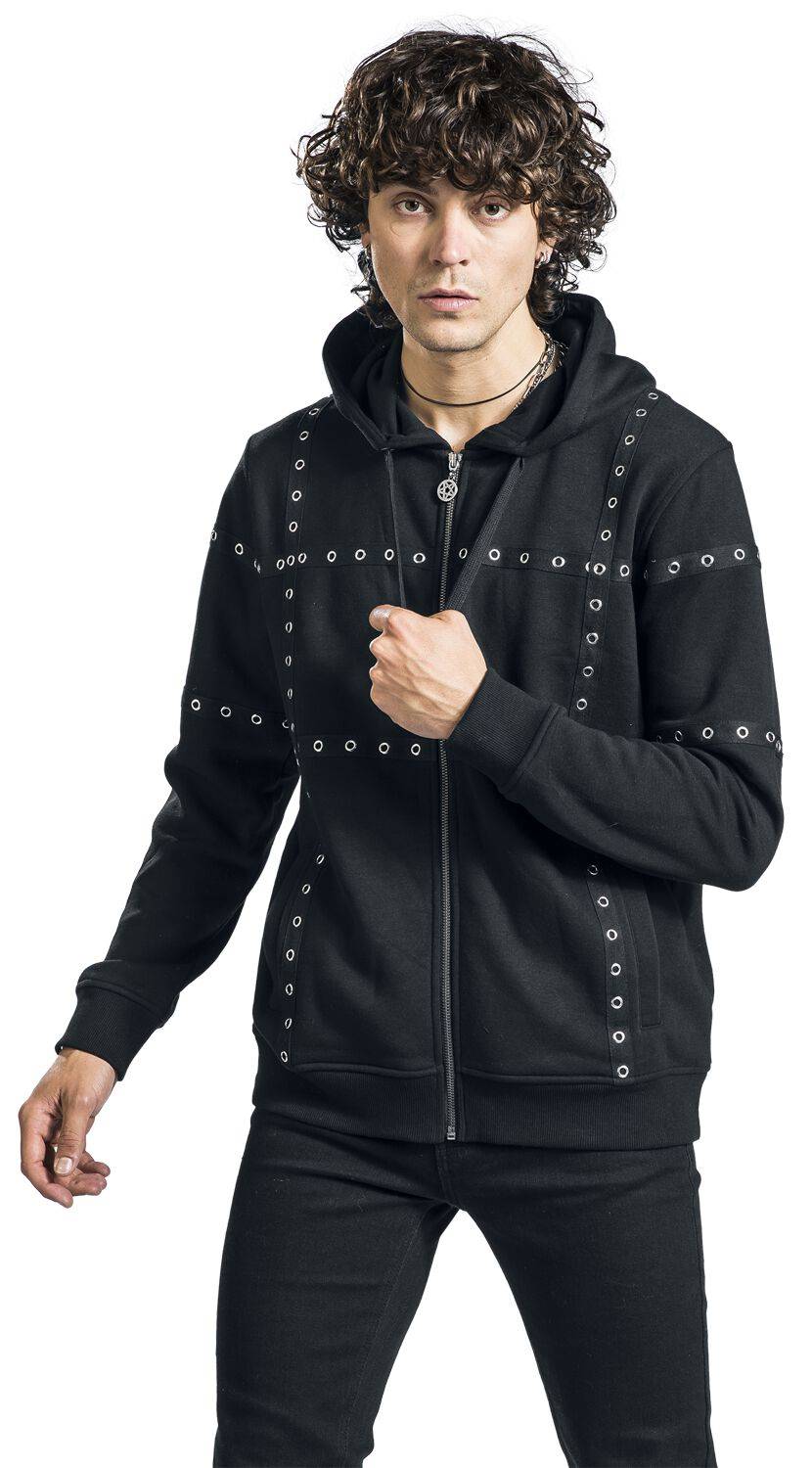 EMP Kapuzenjacke Schwarz Von Gothicana By EMP