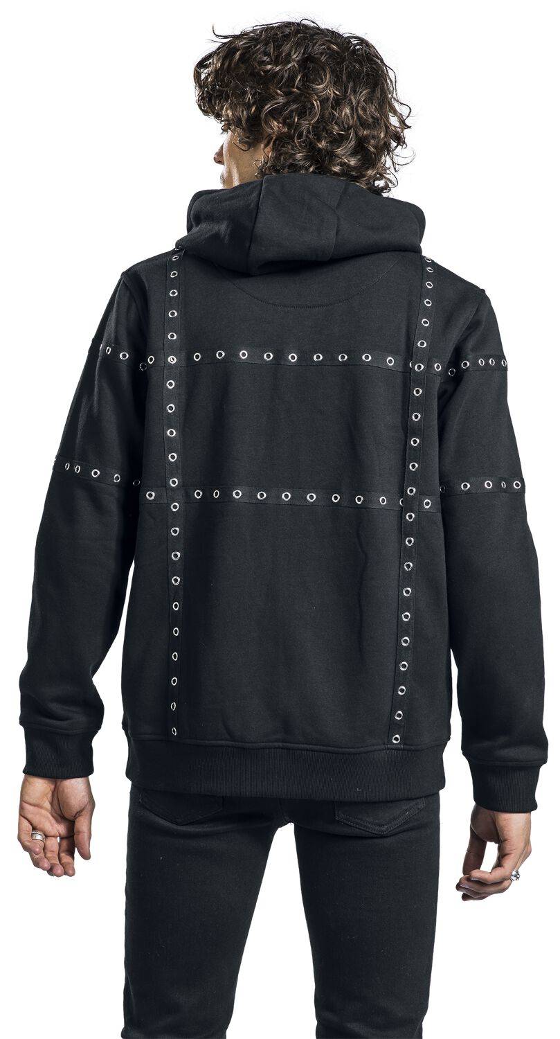 EMP Kapuzenjacke Schwarz Von Gothicana By EMP