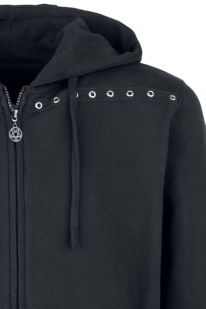 EMP Kapuzenjacke Schwarz Von Gothicana By EMP