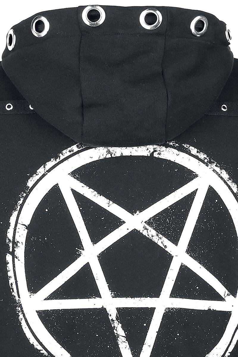 EMP Kapuzenjacke Schwarz Von Gothicana By EMP