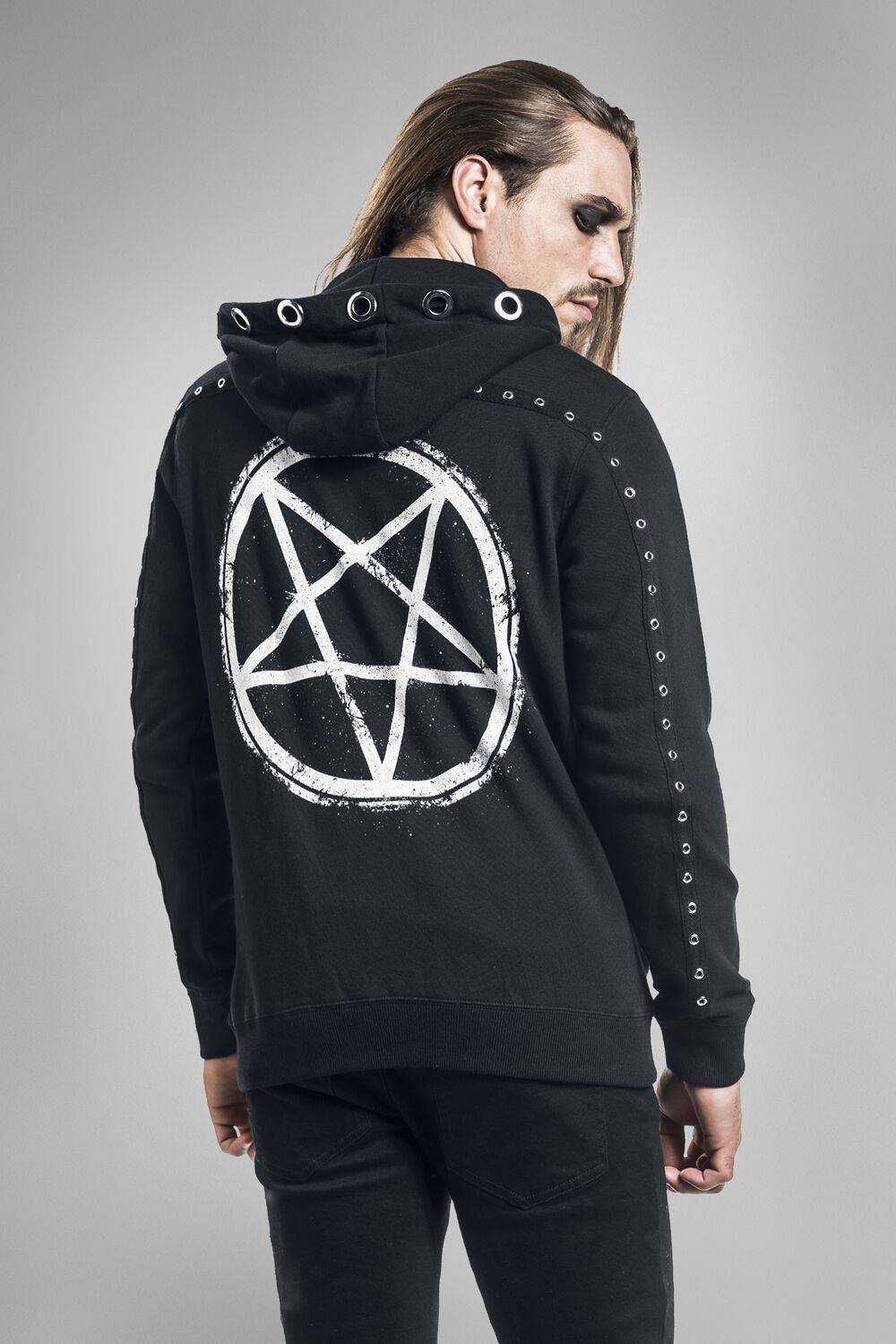 EMP Kapuzenjacke Schwarz Von Gothicana By EMP