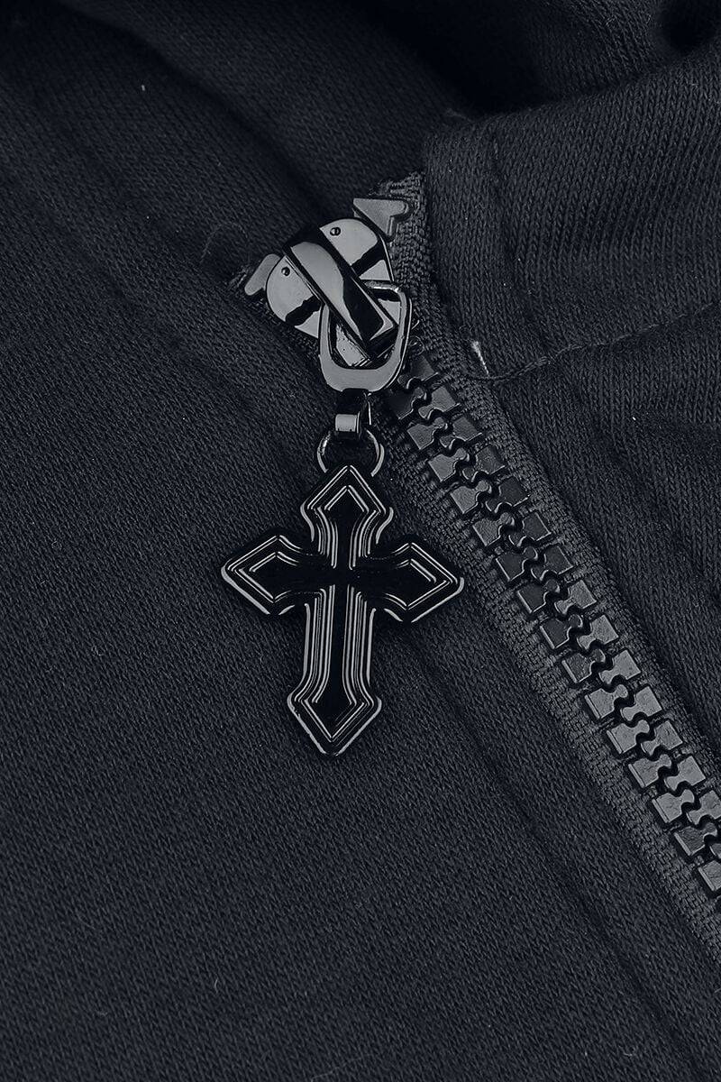 EMP Kapuzenjacke Schwarz Von Gothicana By EMP