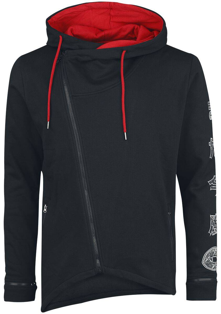 EMP Kapuzenjacke schwarz von Gothicana by EMP