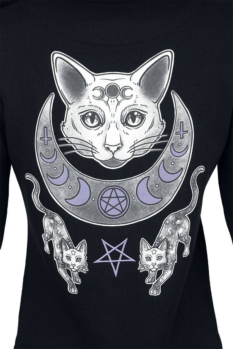 EMP Kapuzenjacke Schwarz Von Gothicana By EMP
