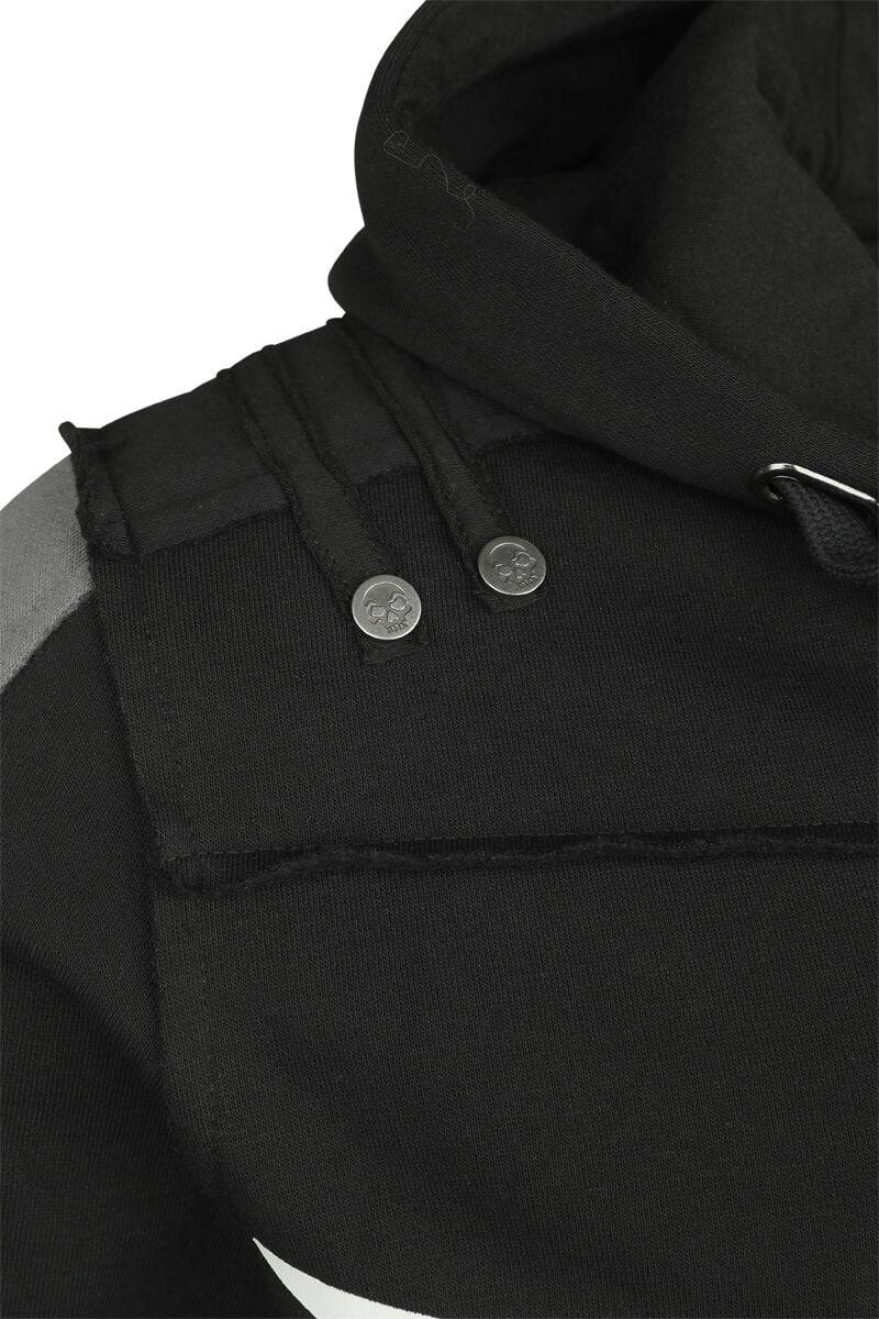 EMP Kapuzenjacke Schwarz Von Rock Rebel By EMP