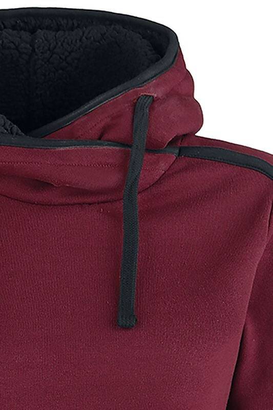 EMP Kapuzenpullover Bordeaux Von RED By EMP