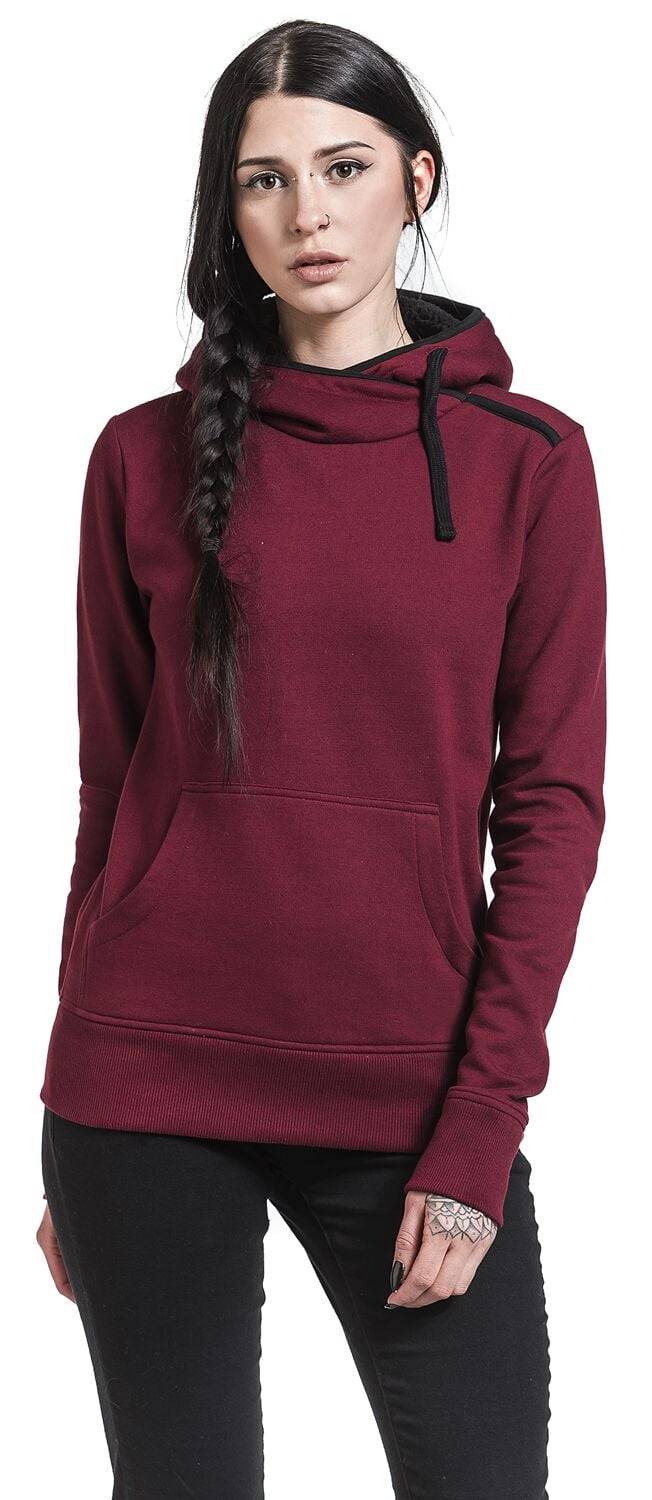 EMP Kapuzenpullover Bordeaux Von RED By EMP