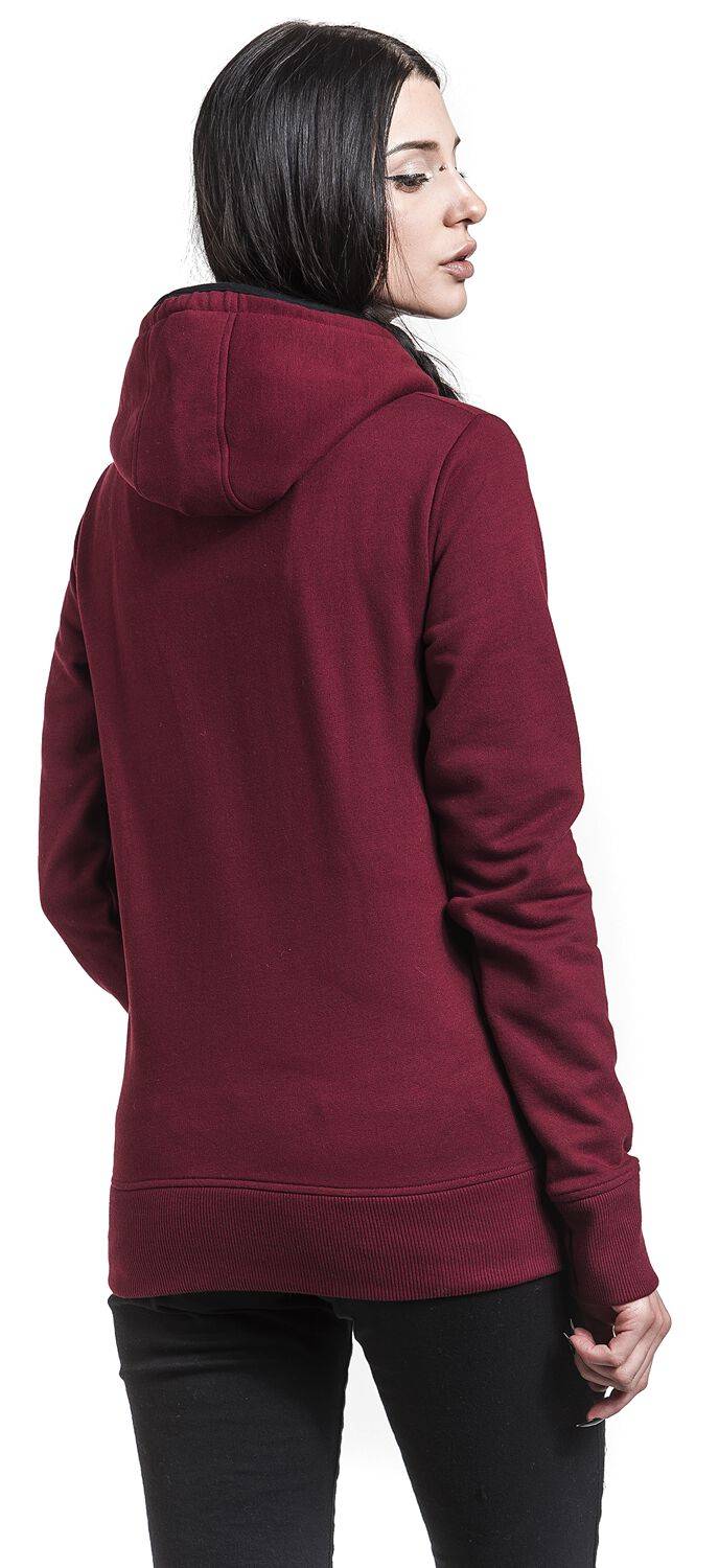 EMP Kapuzenpullover Bordeaux Von RED By EMP
