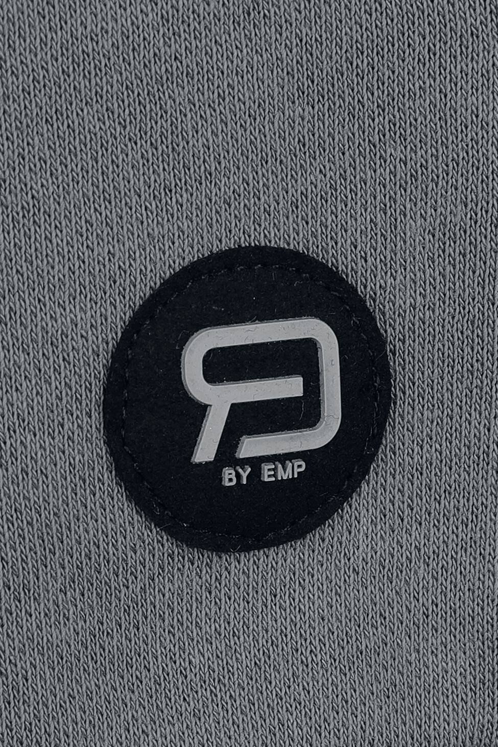 EMP Kapuzenpullover Grau/bordeaux Von RED By EMP